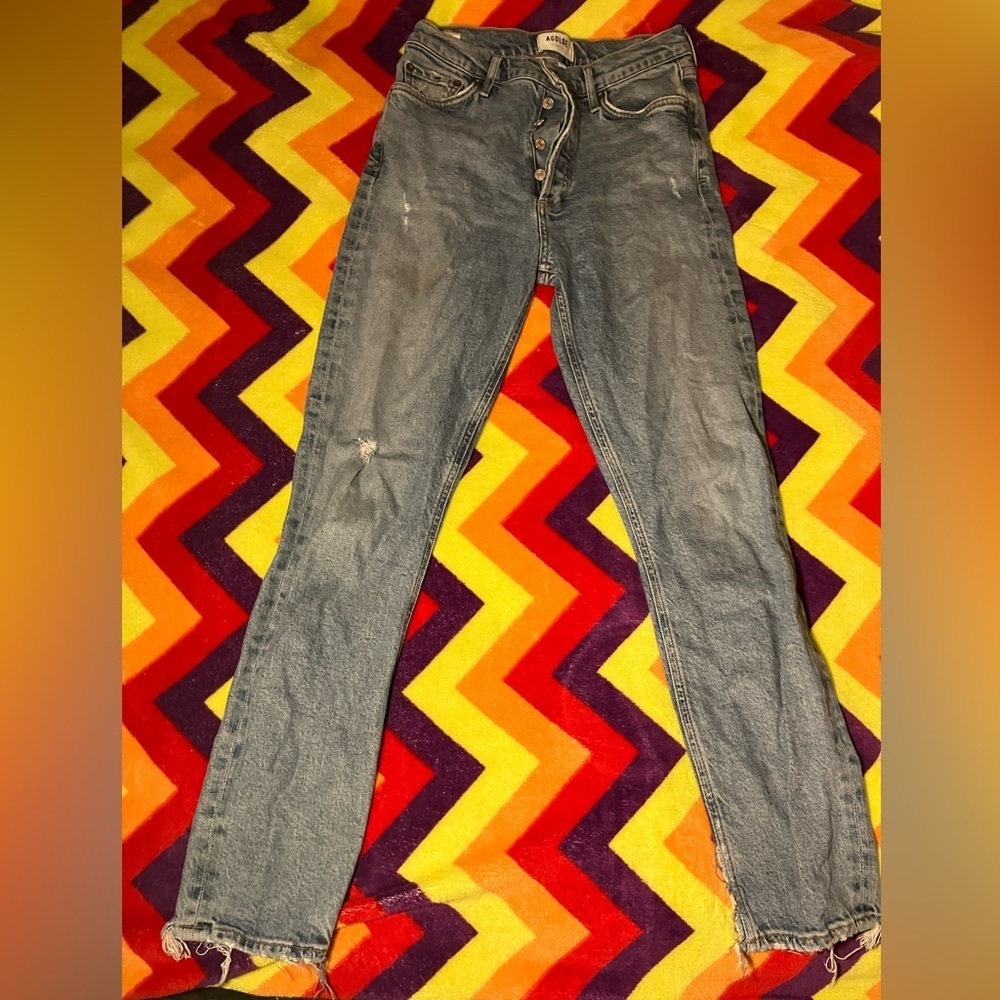 AGOLDE Nico High Rise Slim Fit Jeans
